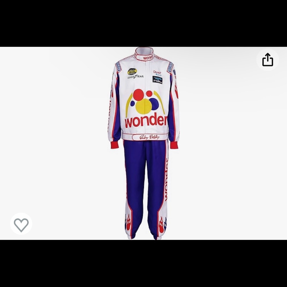 Ricky Bobby Jumpsuit Talladega Nights Adult Costume